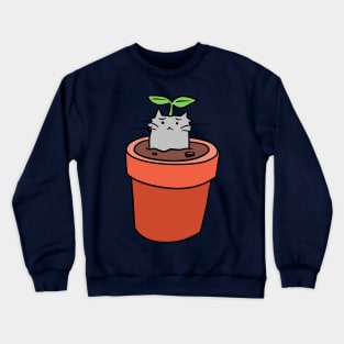 Cat Planter Crewneck Sweatshirt